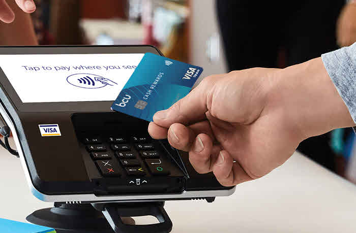 contactless tap and go card processing