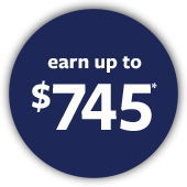 earn up to $745